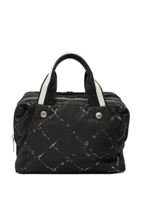 CHANEL Pre-Owned 1997-1999 Old Travel Line Nylon handbag - Black