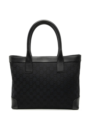 Gucci Pre-Owned 2000-2015 GG Canvas tote bag - Black