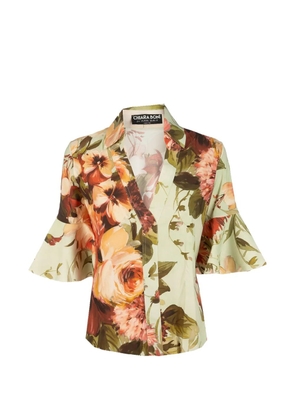 CHIARA BONI La Petite Robe Jinza floral-print blouse - Green