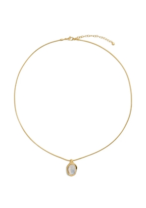 Monica Vinader Odyssey moonstone necklace - Gold