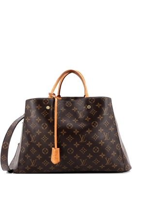 Louis Vuitton Pre-Owned Montaigne Handbag Monogram Canvas GM tote bag - Brown
