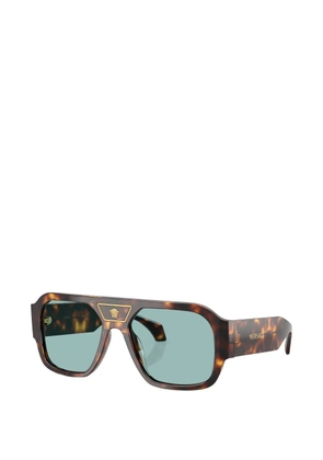 Versace Eyewear squar- frame sunglasses - Brown