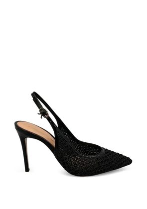 Gianvito Rossi stiletto slingback heeled pumps - Black