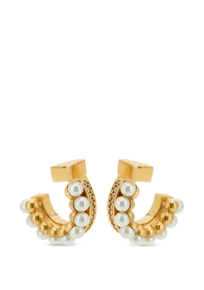 Ferragamo pearl-embellished earrings - Gold