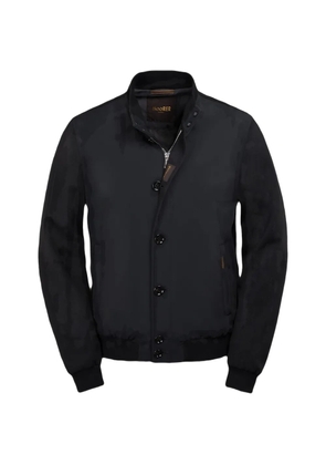 Moorer FIDANI-JKR buttoned bomber jacket - Black
