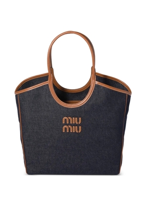 Miu Miu Ivy denim bag - Blue