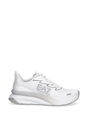 Ea7 Emporio Armani logo sneakers - White