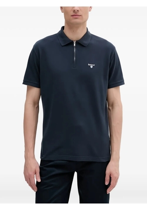 Barbour quarter-zip polo shirt - Blue