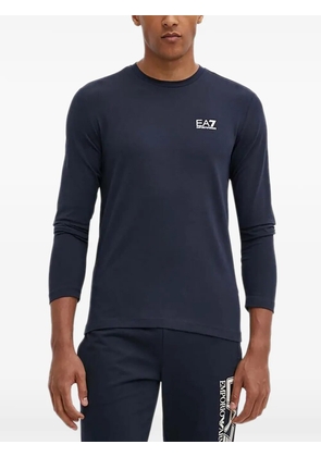 Ea7 Emporio Armani long-sleeve T-shirt - Blue