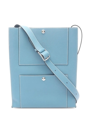 Hermès Pre-Owned 2024 Evercolor Cab H crossbody bag - Blue