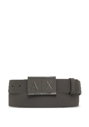 Armani Exchange logo belt - Grey