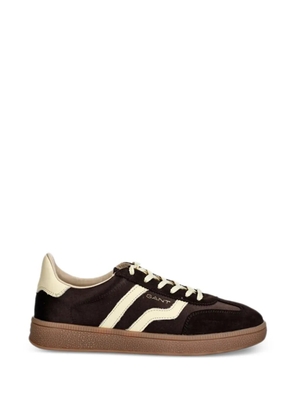 Gant stripe-detail sneakers - Brown