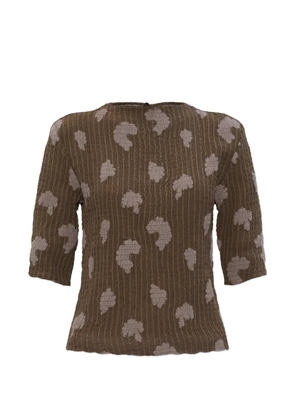 SAMSOE SAMSOE Safrida floral-print top - Brown