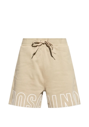 Moschino logo-detail shorts - Neutrals
