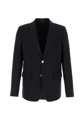 Gucci single-breasted wool blazer - Blue