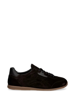 Gant suede panelled sneakers - Brown
