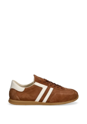 Gant stripe suede sneakers - Brown
