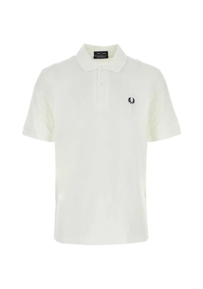 Fred Perry piqué polo shirt - White