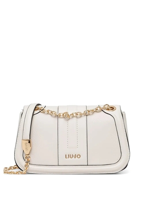 LIU JO logo chain cross body bag - Neutrals