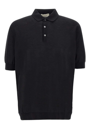 Filippo De Laurentiis cotton polo shirt - Black