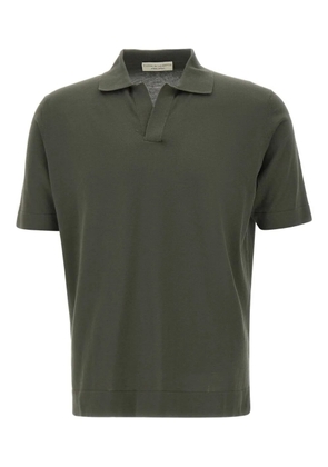 Filippo De Laurentiis short-sleeve ribbed-trim T-shirt - Green