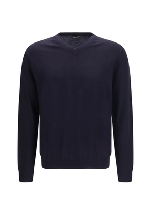 Aragona V-neck sweater - Blue