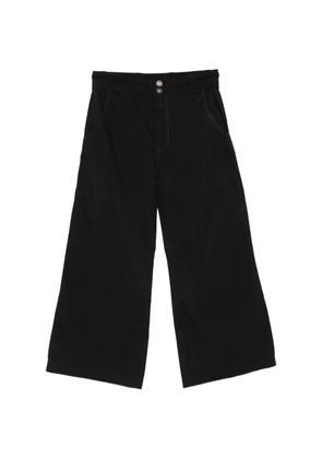 MADFRENZY double-button trousers - Black