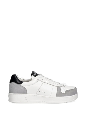 Patrizia Pepe perforated panel sneakers - White