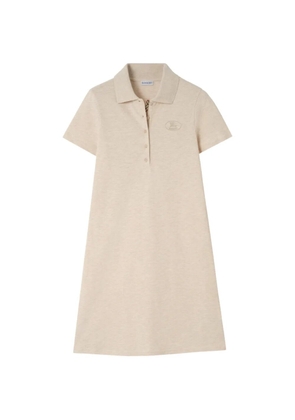 Burberry cotton polo shirt dress - Neutrals