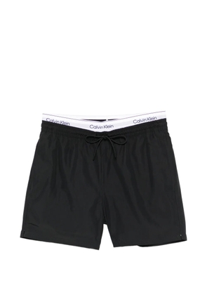 Calvin Klein drawstring swim shorts - Black