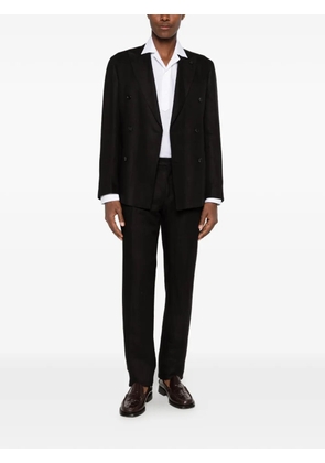 Tagliatore Dustin camp-collar shirt - White