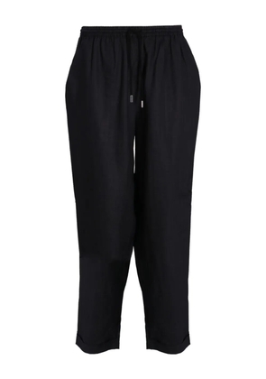BOSS elasticated drawstring trousers - Black