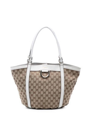 Gucci Pre-Owned 2016-2025 GG Canvas Abbey D Ring tote bag - Neutrals