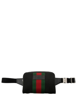 Gucci Pre-Owned 2000-2015 Canvas Techno Web belt bag - Black