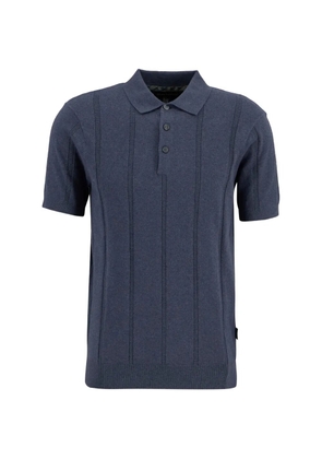 Barbour Wellburn knitted polo shirt - Blue