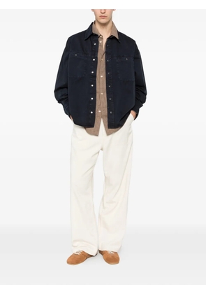 Jeanerica André patch-pocket shirt - Blue