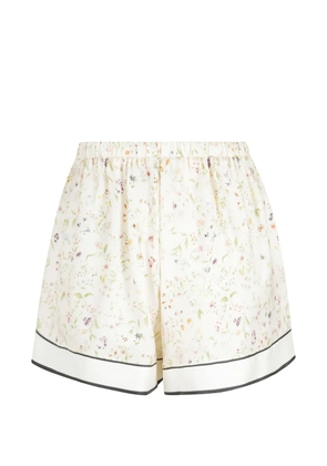 Tela floral-print shorts - Neutrals