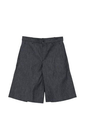 Black Comme Des Garçons belt-loops trousers - Blue