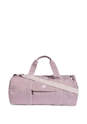 adidas logo duffel bag - Purple