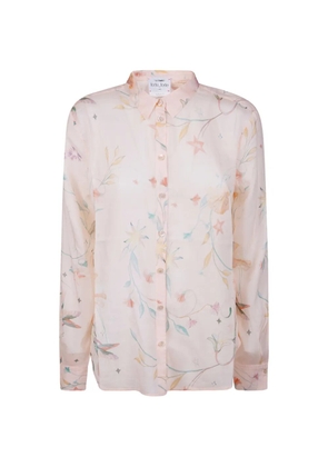 Forte Forte flora-print shirt - Pink