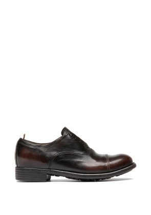 Officine Creative Calixte 003 patina leather derby - Brown