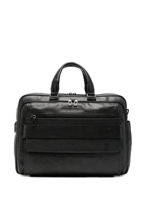 PIQUADRO zip briefcase - Black
