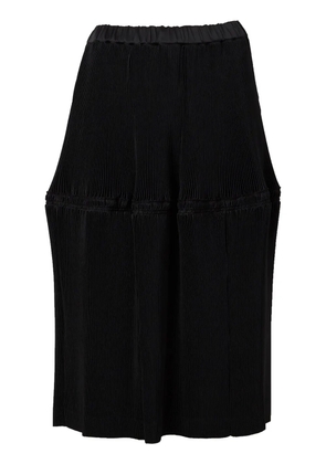 Comme Des Garçons structured skirt - Black
