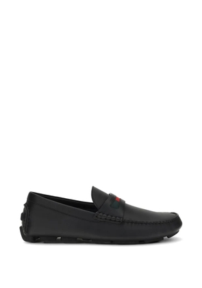 Gucci leather loafers - Black