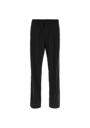 Ferragamo elasticated-waistband trousers - Black
