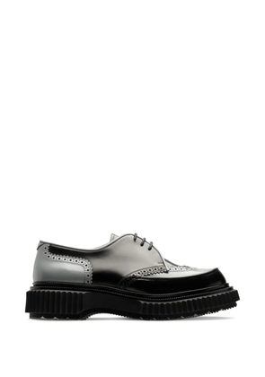 Adieu Paris brogue detail loafers - Black