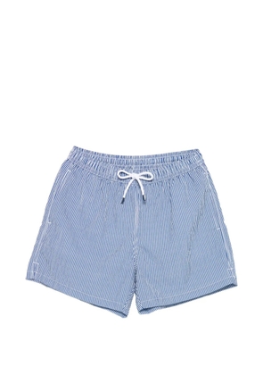 Fedeli Madeira striped swim shorts - Blue