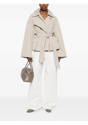 VIKTORIA CHAN Amit wide-leg trousers - White