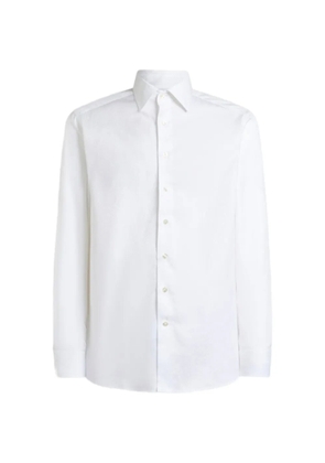ETRO jacquard motif shirt - White