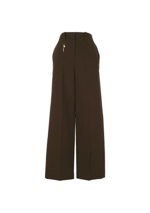 Carven wide-leg trousers - Brown
